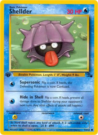 Shellder (054/62) - Fossil Unlimited
