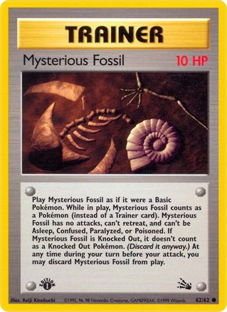 Mysterious Fossil (062/62) - Fossil Unlimited