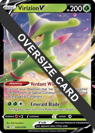 Virizion V SWSH295 - Promo - Holofoil
