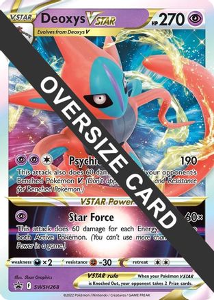 Deoxys VSTAR SWSH268 - Promo - Holofoil