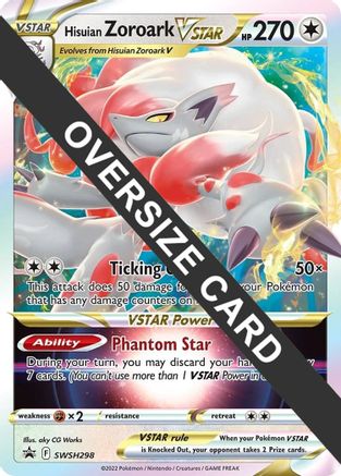 Hisuian Zoroark VSTAR SWSH298 - Promo - Holofoil