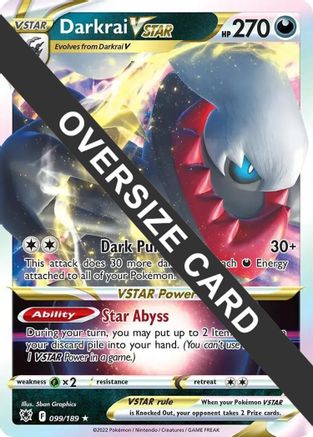 Darkrai VSTAR 099/189 - Promo - Holofoil