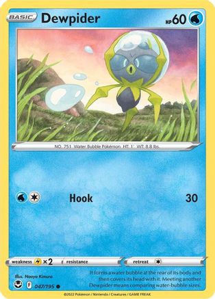 Dewpider 047/195/195 - Common