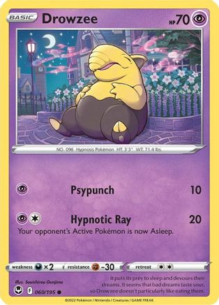 Drowzee 060/195/195 - Common
