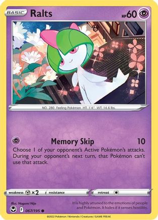 Ralts 067/195/195 - Common