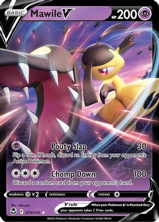 Mawile V 070/195/195 - Ultra Rare - Holofoil