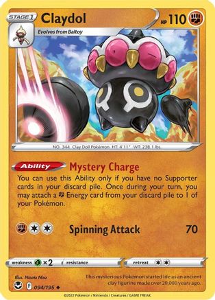Claydol 094/195/195 - Uncommon