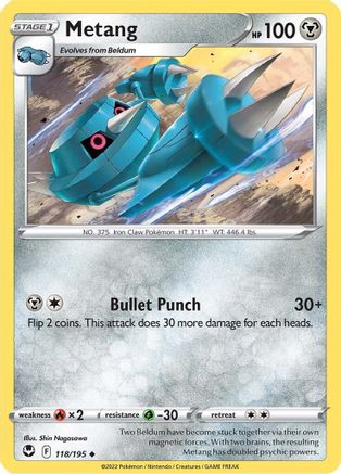 Metang 118/195/195 - Uncommon
