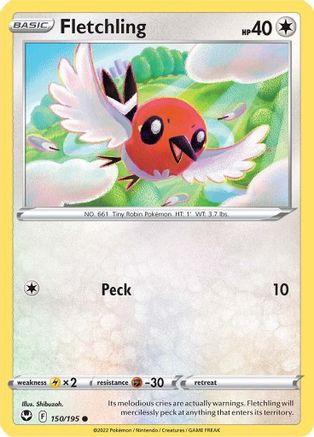 Fletchling 150/195/195 - Common