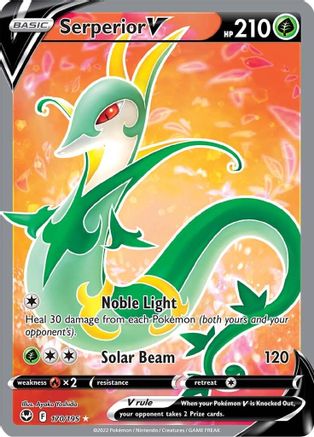 Serperior V (Full Art) 170/195/195 - Ultra Rare - Holofoil