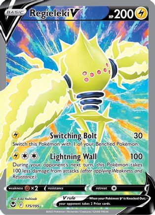 Regieleki V (Full Art) 175/195/195 - Ultra Rare - Holofoil