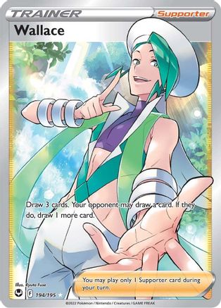 Wallace (Full Art) 194/195/195 - Ultra Rare - Holofoil