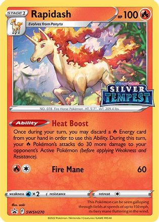 Rapidash SWSH270/307 - Promo - Holofoil