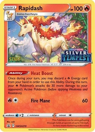 Rapidash SWSH270 - Promo - Holofoil