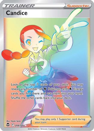 Candice (Secret) 204/195/195 - Secret Rare - Holofoil
