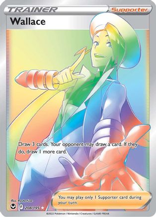 Wallace (Secret) 208/195/195 - Secret Rare - Holofoil