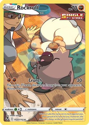 Rockruff TG07/TG30/30 - Ultra Rare - Holofoil