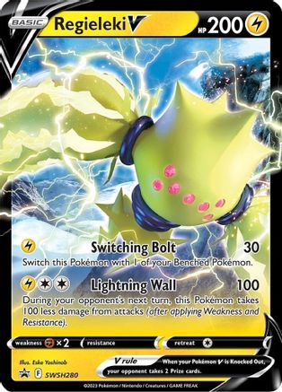 Regieleki V SWSH280/307 - Promo - Holofoil