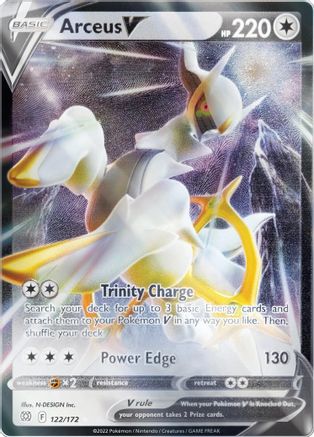 Arceus V 122/172 - Promo - Holofoil