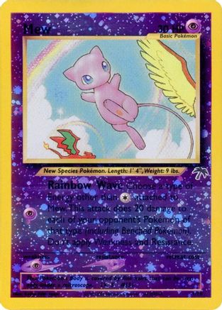 Mew 001/18/18 - Promo - Reverse Holofoil