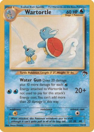 Wartortle 015/18/18 - Promo
