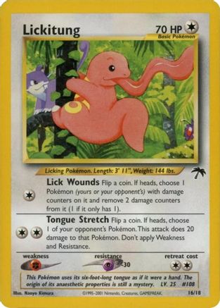 Lickitung 016/18 - Rare