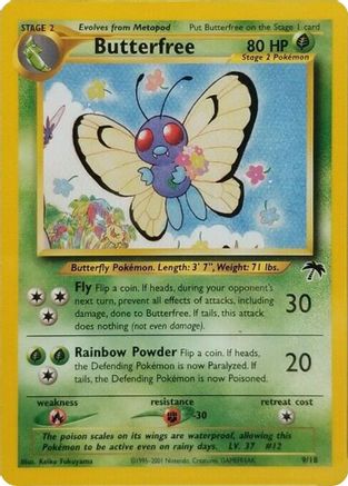 Butterfree 009/18/18 - Promo