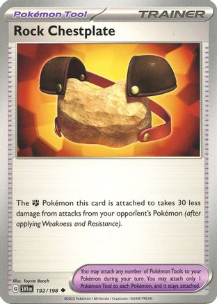 Rock Chestplate 192/198 - Uncommon
