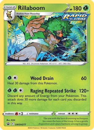 Rillaboom SWSH277/307 - Promo - Holofoil