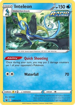 Inteleon SWSH279/307 - Promo - Holofoil