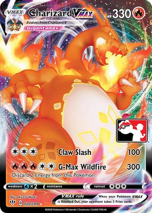 Charizard VMAX 020 - Ultra Rare - Holofoil