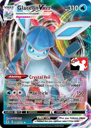 Glaceon VMAX 041 - Ultra Rare - Holofoil