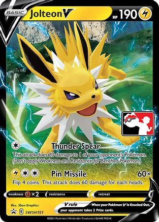 Jolteon V SWSH151 - Promo - Holofoil