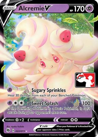 Alcremie V 022 - Ultra Rare - Holofoil