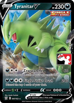 Tyranitar V 097 - Ultra Rare - Holofoil