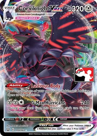 Corviknight VMAX 110 - Ultra Rare - Holofoil