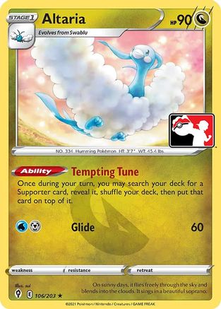 Altaria 106/203 - Rare