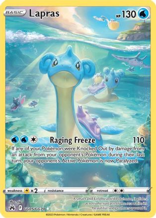 Lapras GG05/GG70/70 - Ultra Rare - Holofoil
