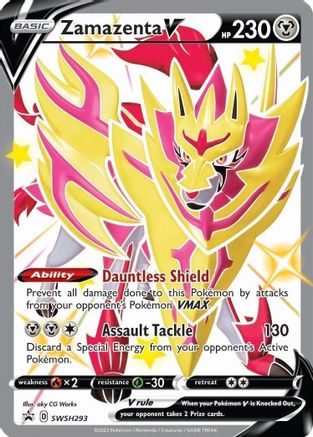 Zamazenta V (Shiny) SWSH293/307 - Promo - Holofoil