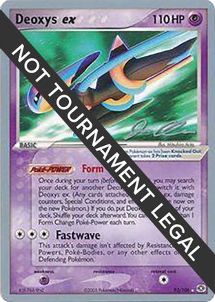 Deoxys ex - 2006 (Jason Klaczynski) 093 - Ultra Rare