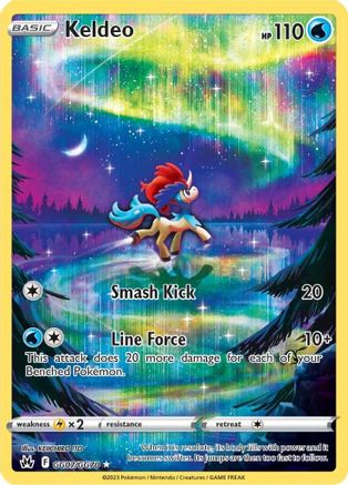 Keldeo GG07/GG70/70 - Ultra Rare - Holofoil