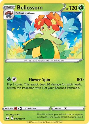Bellossom 003/159/159 - Rare