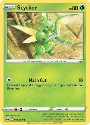Scyther 006/159/159 - Common
