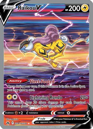 Raikou V GG41/GG70/70 - Ultra Rare - Holofoil