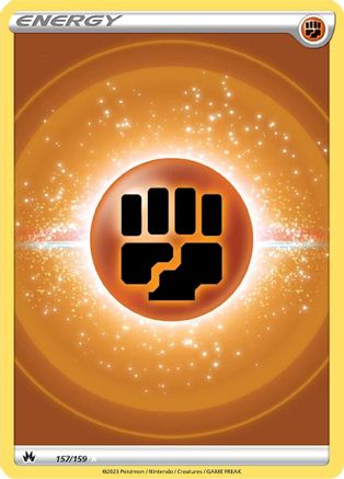 Fighting Energy (Texture Full Art) 157/159/159 - Ultra Rare - Holofoil
