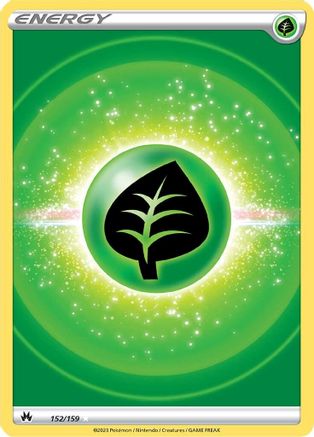 Grass Energy (Texture Full Art) 152/159/159 - Ultra Rare - Holofoil