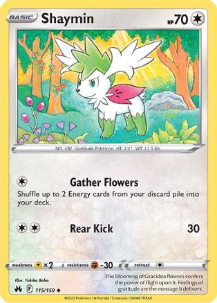Shaymin 115/159/159 - Uncommon