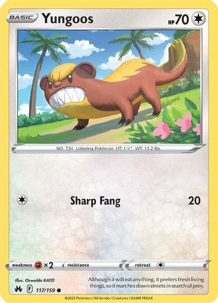 Yungoos 117/159/159 - Common