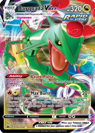 Rayquaza VMAX (101) 101/159/159 - Ultra Rare - Holofoil