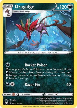 Dragalge 082/159/159 - Rare